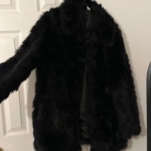 H and M fur coat